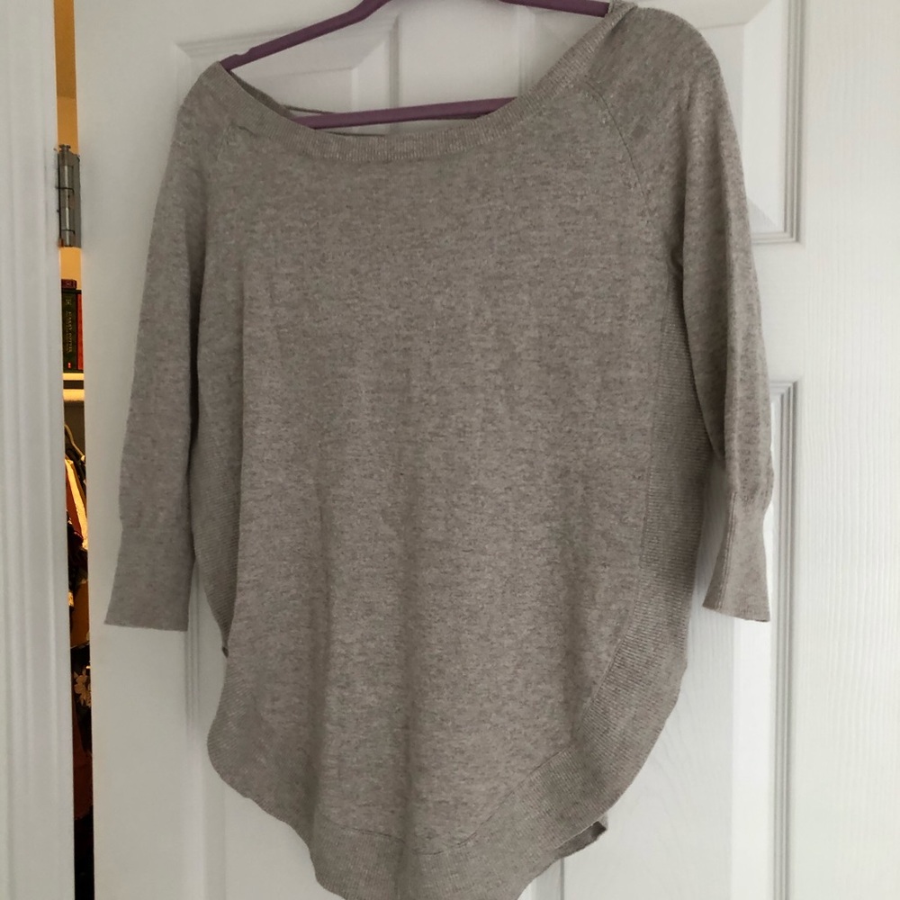 Express Slouchy Crisscross Back Sweater